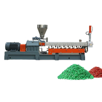 Recyclage des déchets bbs bb ball pvc pp eps pet wpc plastique cire granulés de fabrication granulateur extrudeuse granulation machine à granuler