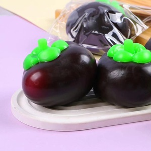 Juguete Antiestrés de Plástico con Forma de Mangostán 123 Fluid, Juguete Sensorial para Jóvenes Unisex con Diseño de Dibujos Animados - Product Image 2