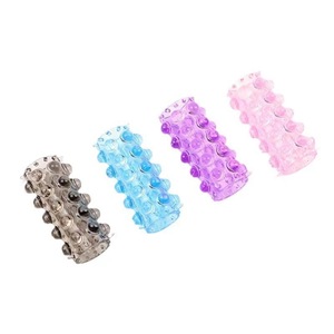 Cock Ring Set 30 Large Beads <b>TPE</b> Material Delay Sex Time Adult Use - Product Image 4