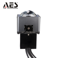 UPS CNC P5-Ultra 1.5 pouces 6000k 35W feux de croisement 35W feux de route 55W coupe plate lentille bleue matrice phare de voiture projecteur Bi Led