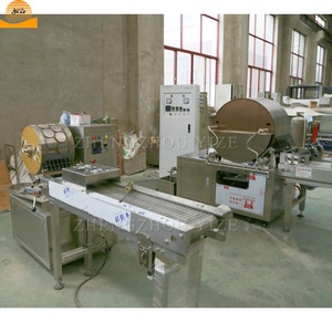Chine <span class=keywords><strong>Machine</strong></span> entièrement automatique à rouleaux de printemps Lumpia <span class=keywords><strong>Wrapper</strong></span> Maker pour la fabrication de rouleaux de printemps Triangle - Product Image 6