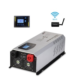 बंद ग्रिड विभाजन चरण पलटनेवाला 5000w 6000w 24v <span class=keywords><strong>48v</strong></span> करने के लिए 110v 120v 220v <span class=keywords><strong>240v</strong></span> बैटरी चार्जर के साथ घर में इस्तेमाल के लिए ट्रक कार