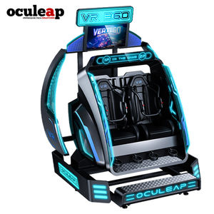 VR Game <span class=keywords><strong>Machine</strong></span> 9D Flying Simulator Dos personas VR/AR/MR Equipment Gaming Commercial Coin y sistemas de pago con tarjeta de crédito VR 360 - Product Image 5