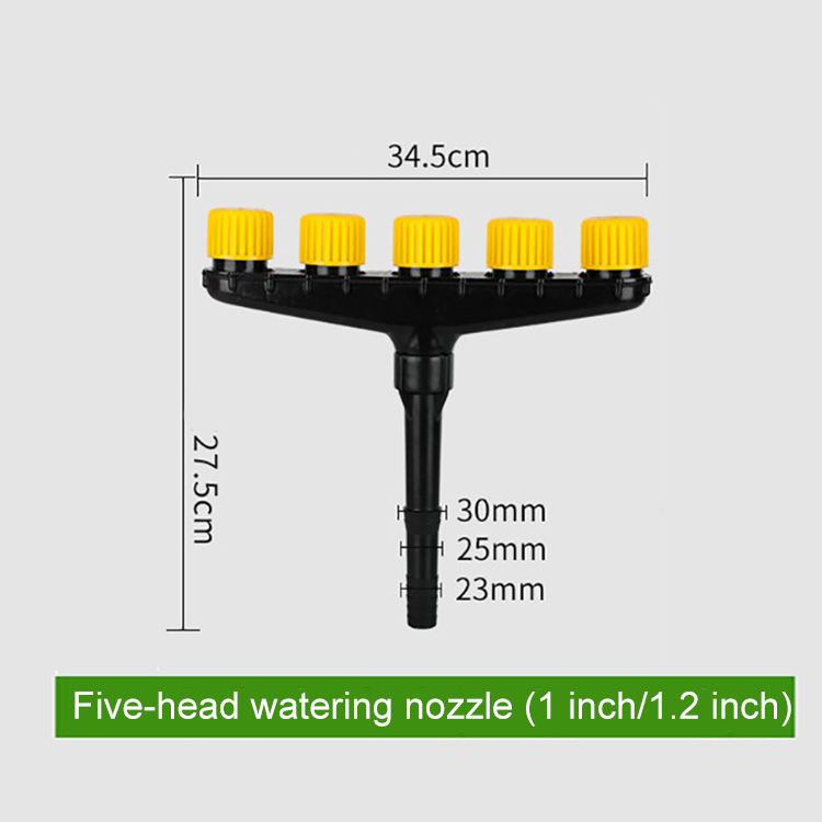 5 buses pulvérisent du gaz avec une interface de 1 pouce/1,2 pouce