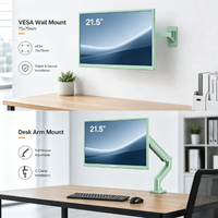 Monitor de Computadora FHD de 21.5 Pulgadas, OEM de Fábrica, VA 1080P 60Hz, VGA DP, Montable en VESA, Base de Metal, para Oficina y Hogar, Venta al Por Mayor