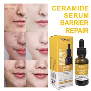 Vente flash - Sérum réparateur pour le <span class=keywords><strong>visage</strong></span> à l'acide salicylique organique naturel à 2% et aux céramides - 30 ml - Product Image 4