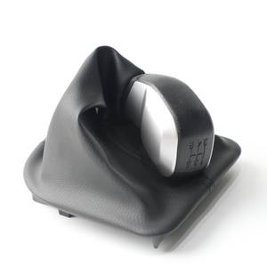 Perilla de cambio de marchas, palanca de cambios, Bola de mano para <span class=keywords><strong>Peugeot</strong></span> 307 301 206 207 408 <span class=keywords><strong>308</strong></span> 508 2008, Funda de cuero para <span class=keywords><strong>maletero</strong></span> - Product Image 6