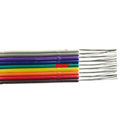 Câble plat arc-en-ciel UL21311 28AWG 26AWG 24AWG 20AWG 10 broches 16 broches 20 broches 26 broches 40 broches pour haut-parleur