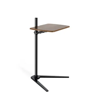 Apoio de mesa para laptop upergo, mesa com placa de madeira para cama e escritório