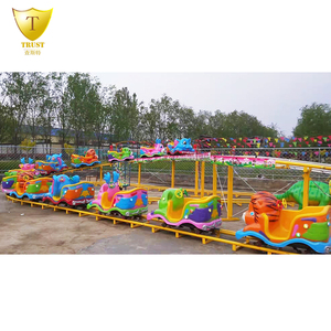 Công viên giải trí sân sau đi xe trên tàu lượn siêu tốc trẻ em tàu lượn siêu tốc mini - Product Image 3