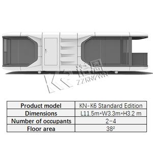 Capsules de couchage modulaires extensibles en acier, conteneurs étanches, hôtel-capsule pour la vente en gros aux fabricants - Product Image 6