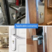 Cylindre de serrure de porte en laiton européen en gros dans des tailles de 60mm 70mm 80mm Cylindre de serrure de sécurité de haute qualité