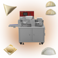 Machine à Pelmeni de petite taille à haute production, machine à plier les samosas, machine automatique à fabriquer des pierogi, des raviolis et des empanadas