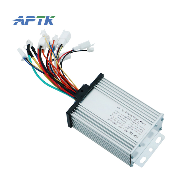 APTK Hot Sale 48V 60V 18A 500W Bldc Motor Controller for Electric Bicycles and Motorcycles