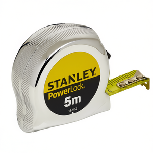 ตลับเมตร Stanley PowerLock 5 เมตร ตัวเรือนโลหะ พร้อมระบบล็อคใบมีดเพื่อการวัดที่แม่นยำ - Product Image 2