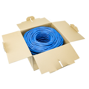 Precio bajo de fábrica por metro cable Ethernet Cat6 <span class=keywords><strong>CAT</strong></span> <span class=keywords><strong>6e</strong></span> FTP pleno cobre sólido 24awg - Product Image 4