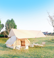 Tente gonflable à Tube d'air, Camping en plein Air, Glamping, tente en toile, maison, carpas para glamping, zelt