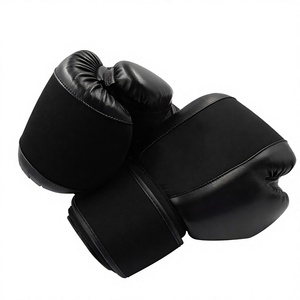 Gants de boxe personnalisés OEM RC Fitness Wear en cuir PU de qualité supérieure avec fermeture à boucle sécurisée pour l'entraînement, ensemble écologique - Product Image 1
