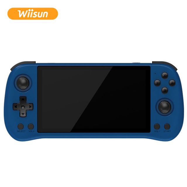 Powkiddy X55 5.5 Inch IPS Screen Handheld Game Console Open Source System Retro Console with HD TV Connection Support