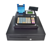 Máquina Registradora Electrónica de supermercado de 58mm con cajón de efectivo de impresora para sistema POS de tienda minorista
