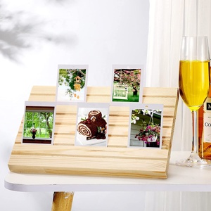 Support de présentation de cartes de vœux facile à assembler, en bois de bambou, pour sachets de thé - Product Image 4