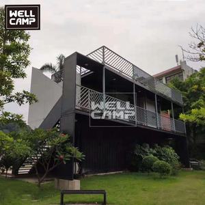 Casa Contenedor Prefabricada WELLCAMP, Estructura <span class=keywords><strong>de</strong></span> Acero Galvanizado, Panel Sándwich, para Uso en Hogar, Oficina o Villa, Diseño Moderno, Rápida Instalación - Product Image 4