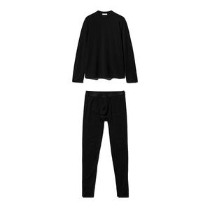 T-shirts à manches longues surdimensionnés pour hommes, séchage rapide, col rond, 100% laine mérinos, ensembles de t-shirts pour hommes - Product Image 1