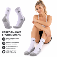 Chaussettes de cyclisme haut de gamme - Fil japonais importé antidérapant et réfléchissant la nuit, évacuant l'humidité et séchant rapidement