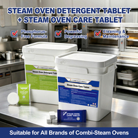 Tablettes de nettoyage et d'entretien pour four vapeur haut de gamme, pack combiné, emballage personnalisé, OEM ODM, approvisionnement direct usine, échantillons gratuits