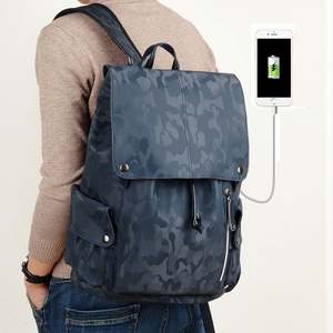 Mochila de Camuflaje de Venta Directa de Fábrica, Mochila con Carga USB, Mochila de Ocio, Versión Coreana - Product Image 2