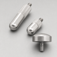 Stylet à bille en acier inoxydable et plastique POM avec filetage M2.5 et protection IP65 pour capteur de déplacement et jauge de mesure