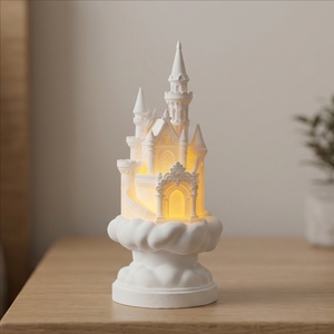 Luxury Cloud Castle Scented <b>Candle</b> Plaster Jar Aromatherapy <b>Candle</b> for Home Decor and Birthday Gift - Product Image 2