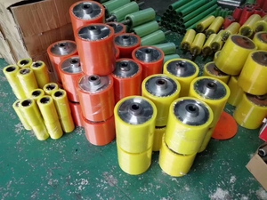 Niedriger Preis gummi beschichtete Stütz walze Gummiband walzen Rotations druck walze für Verpackungs-und Druckmaschinen teile - Product Image 6