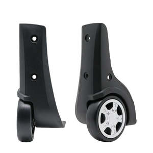 Usine personnalisé roulette coin roues valise chariot accessoires bagages roues pièces de rechange - Product Image 2