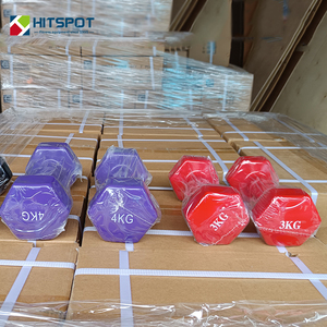 Juego de <span class=keywords><strong>Mancuernas</strong></span> de Hierro Fundido y Goma con Estuche de Transporte, Multicolor, Equipo de Ejercicio Muscular <span class=keywords><strong>para</strong></span> Mujeres - Product Image 4