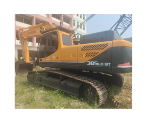 Hyundai 385LC-9T Excavatrice Style coréen Travail de précision d'occasion Puissance de montée en flèche pour le moteur des opérations minières de terrassement - Product Image 6