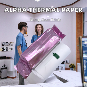 Alpha Thermal Medical <b>Paper</b> Type V 110x18m Single Layer Cash Register <b>Paper</b> - Product Image 2
