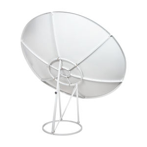 Antenne parabolique professionnelle en bande C de 2,4 m à montage au sol, signal clair et performances stables pour regarder la télévision en extérieur - Product Image 5