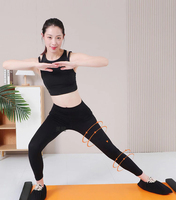 Tapis d'entraînement pour skateboard à roulettes en PVC - Équipement d'entraînement de force à domicile en intérieur - Orange/Noir Ruiyida