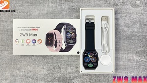 Zw9 <span class=keywords><strong>Max</strong></span> Thông Minh Đồng Hồ 2025 Fitcloud Pro Montre Reloj Intelligente 1.95 ''Siêu Mỏng 9Mm Thể Dục Thể Thao Smartwatch Cho Nam Giới Phụ Nữ - Product Image 5