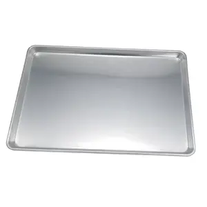 Aluminum Alloy & Stainless Steel Metal Mould Flat Trays 60*80cm & 40*60cm Baking Dishes & Pans