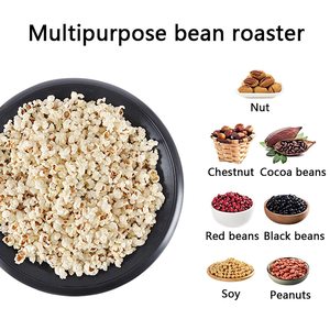 Petit torréfacteur à café domestique, machine à torréfier les grains, manuel, électrique, acier inoxydable, capacité de 750 g - Product Image 5