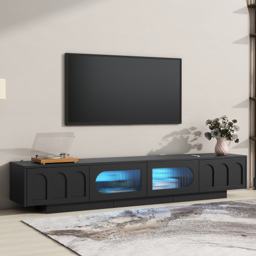 Black + Particle Board+MDF + Primary Living Space+95''