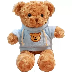T-140制造商流行礼品创意动物贴牌软老鼠毛绒玩具服装泰迪熊高品质儿童