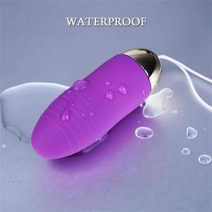 Mainan seks wanita <span class=keywords><strong>Vibrator</strong></span> telur cinta nirkabel, mainan masturbasi wanita titik G erotis kontrol jarak jauh - Product Image 3