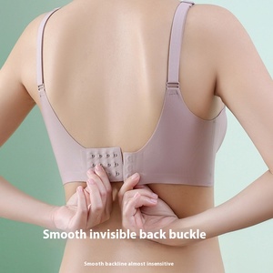 Factory Direct Seamless Breathable <b>Bra</b> Push-Up Wireless 3/<b>4</b> <b>Cup</b> Removable Pads Adjustable Straps Everyday Yoga Gym Summer <b>Bras</b> - Product Image 4