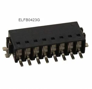 ELFB0423G ELFB0428G .200 "/5.08MM MÂLE HDR, R/A BOARD Amphenol Mil Connecteur