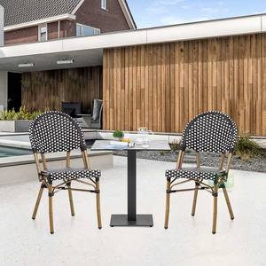 Meubles de bistrot en rotin synthétiques, mobilier de bistrot, style français, <span class=keywords><strong>Paris</strong></span>, (E1042), offre spéciale - Product Image 2