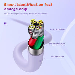 MIETUBL Résistance anti-éclatement et aux fractures Compatible avec la charge rapide de l'appareil pour IPhone pour HUAWEI - Product Image 6