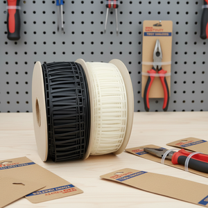 Agrafes élastiques robustes à forte capacité de charge pour optimiser l'efficacité de l'emballage en remplaçant les colliers de serrage manuels - Product Image 1